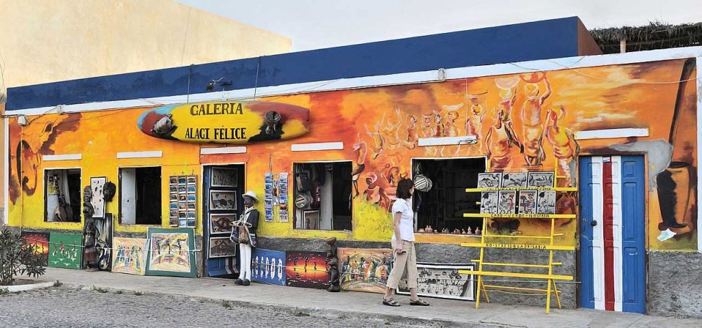 Cape Verde Sal Santa Maria Shop