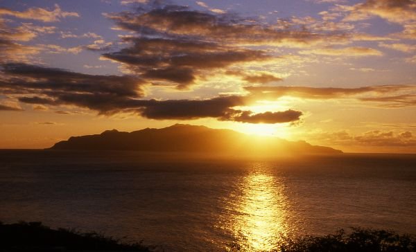 Brava im Sonnenuntergang