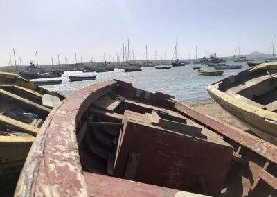 Fishing boats in Palmeira